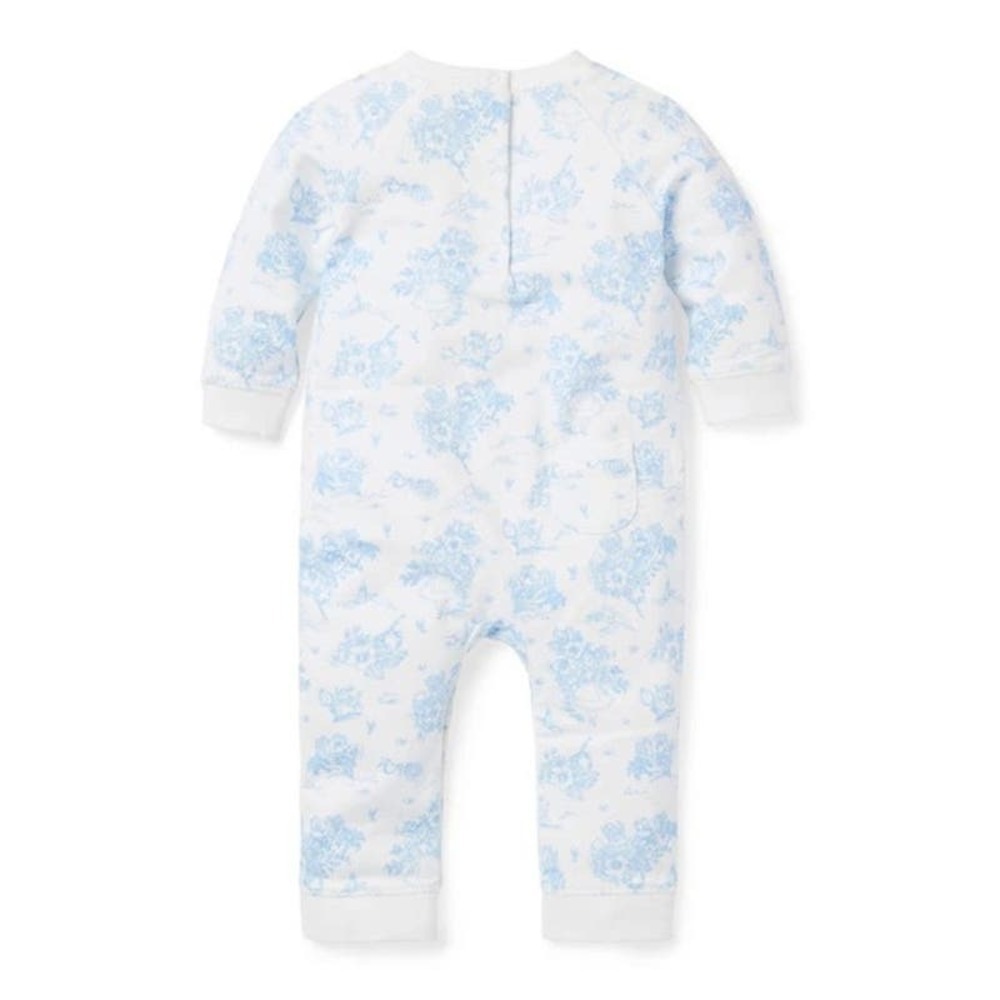 NWT Janie & Jack Alice in Wonderland One Piece Blue White Baby Girl 0-3 Months